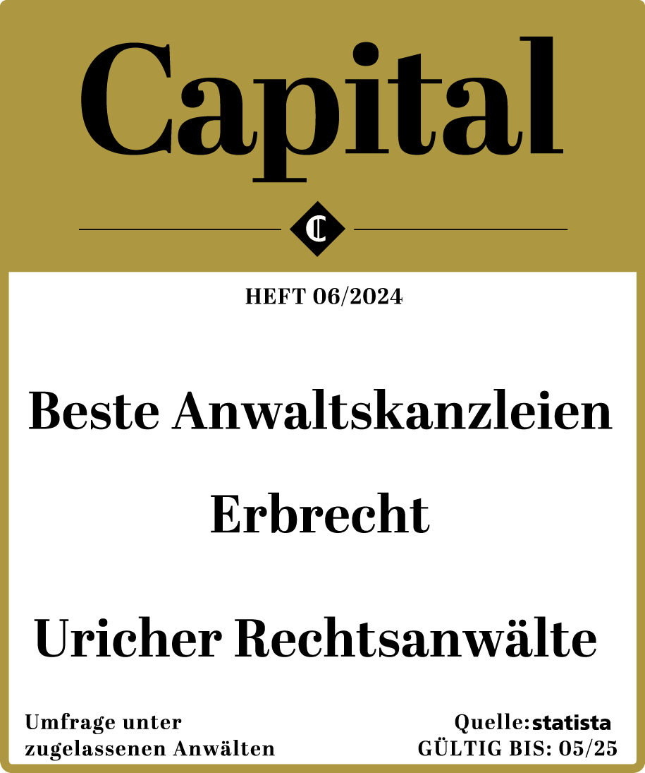 Capital Auszeichnung Uricher
